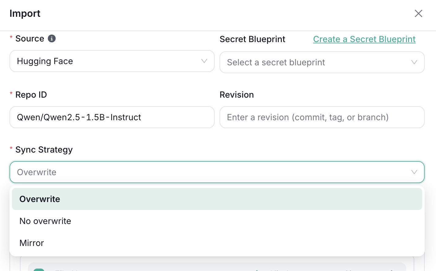 Datavolume Sync Strategy