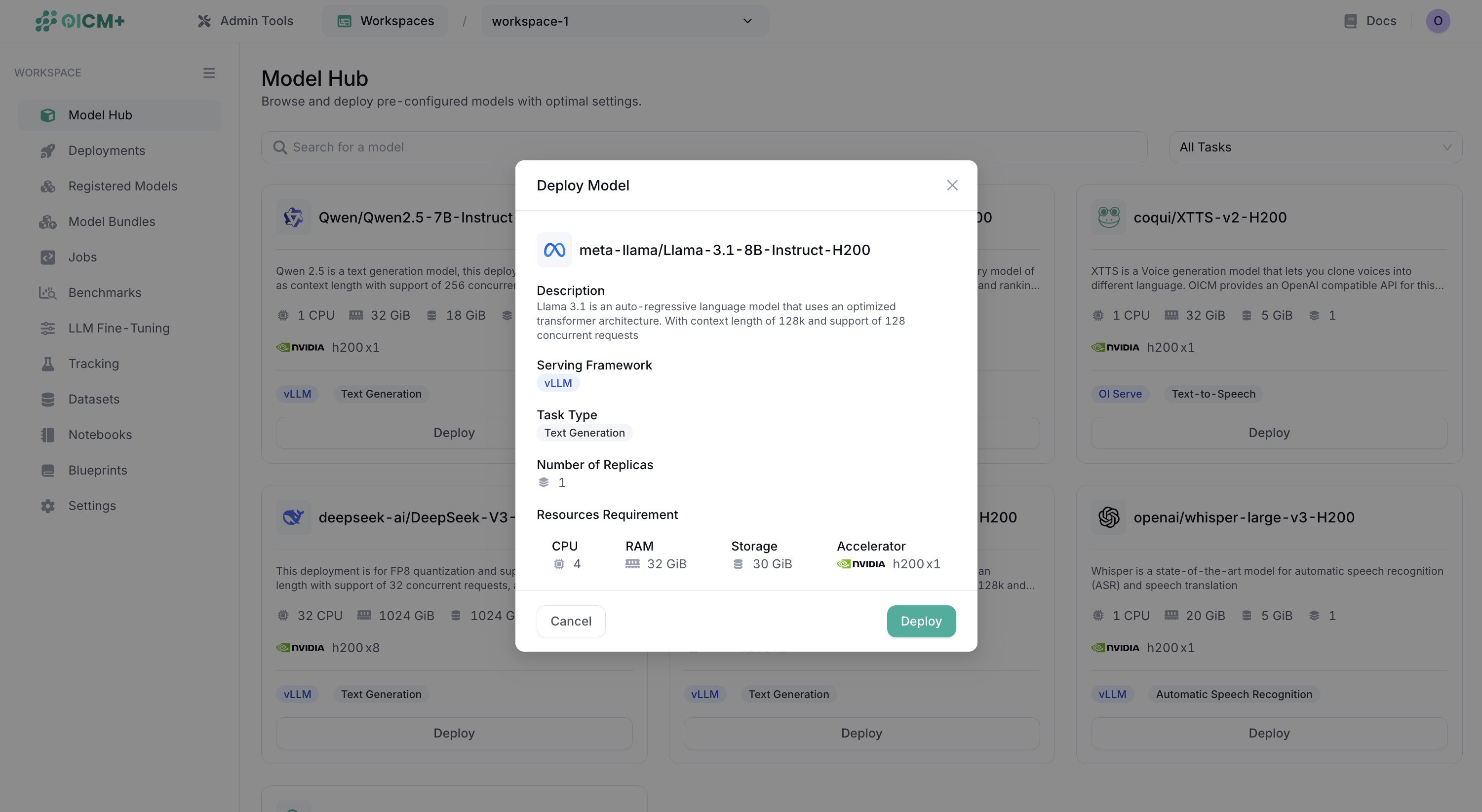 Model template​​