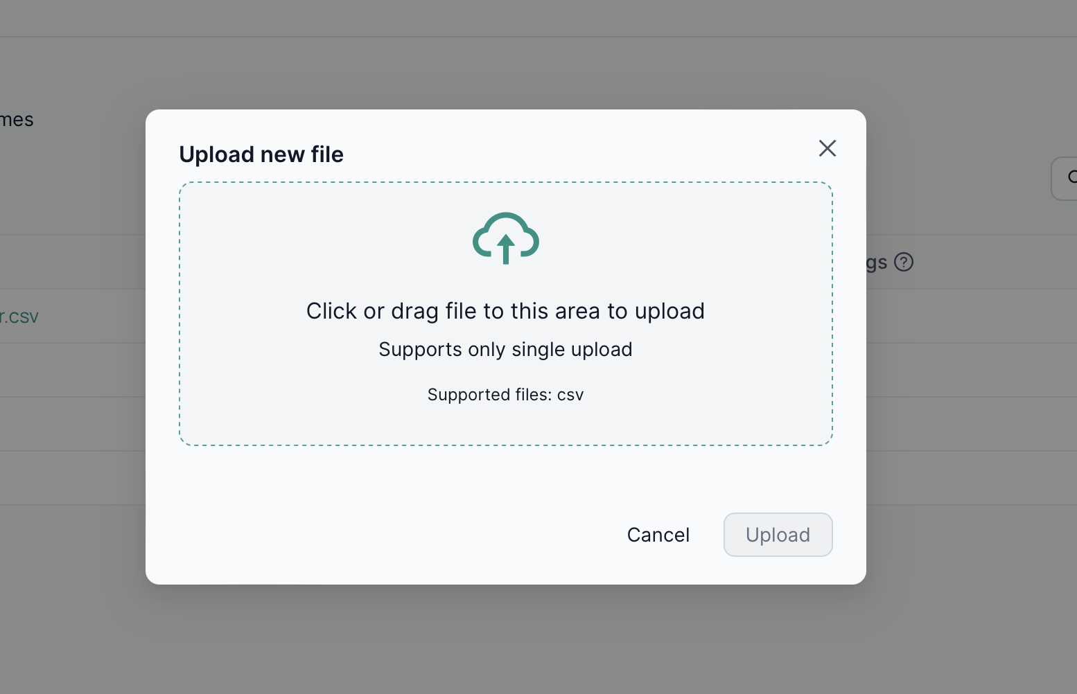 Fine Tuning Upload Data Frame