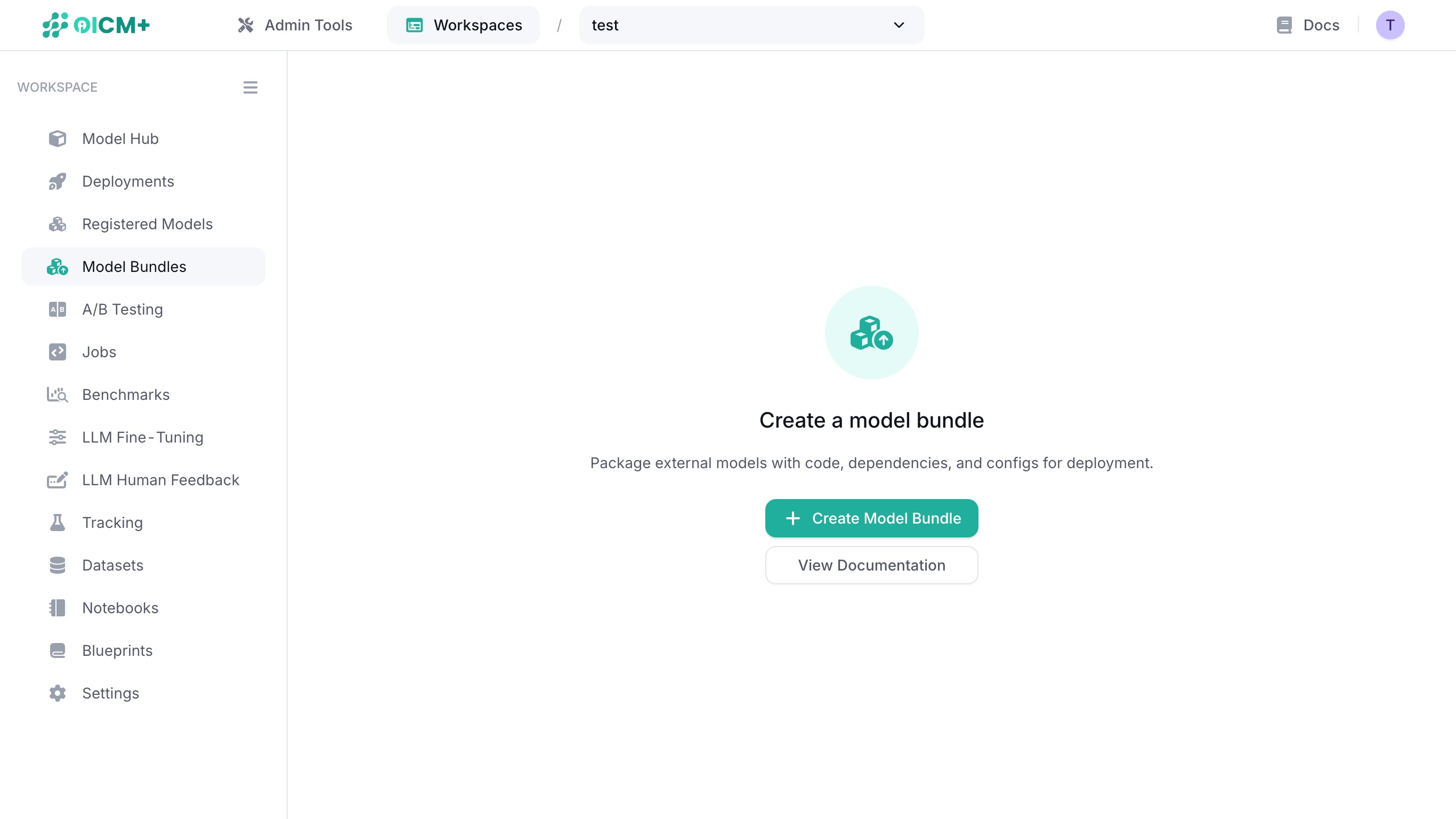 Model Bundles