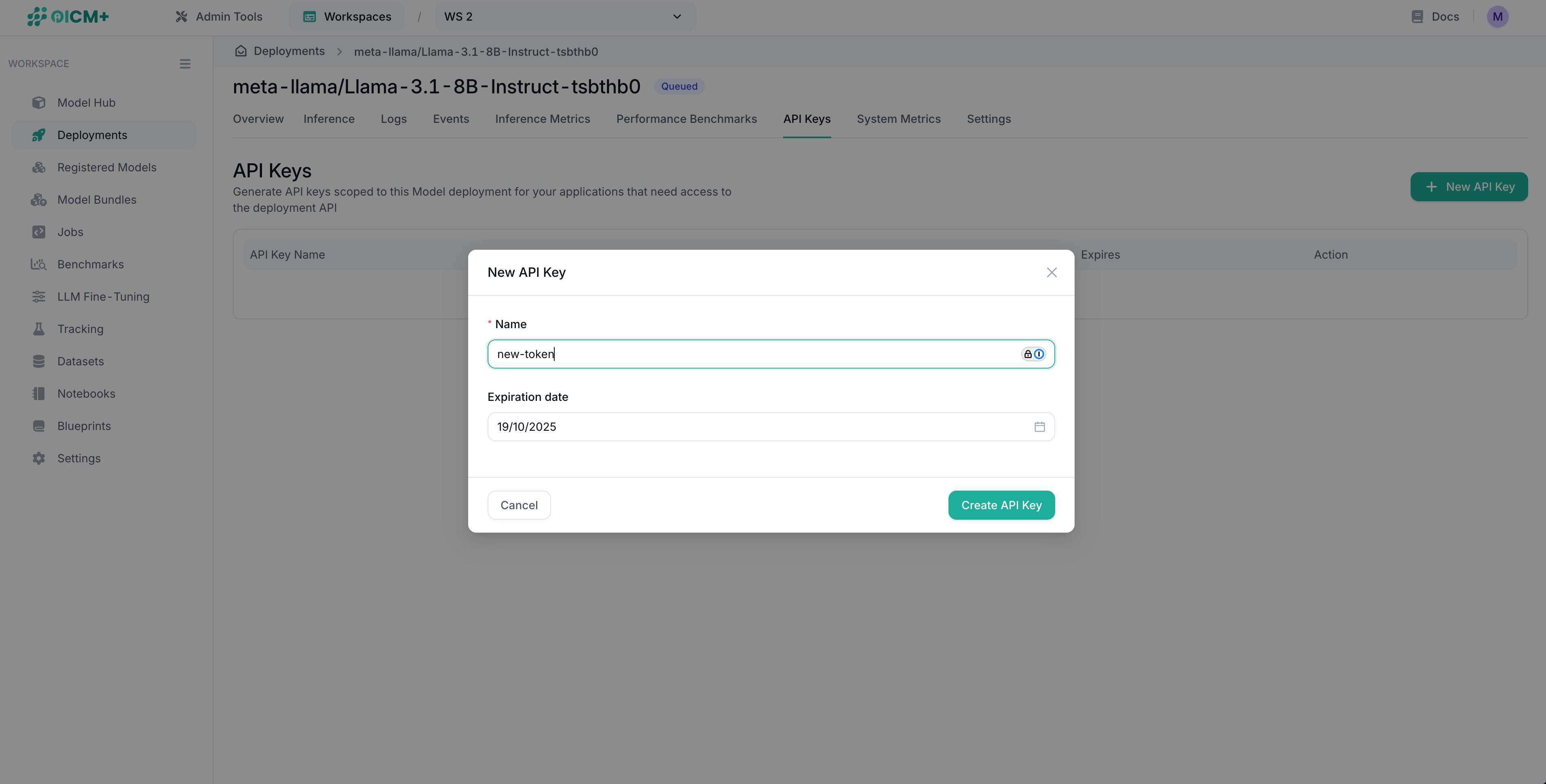 Generate Token