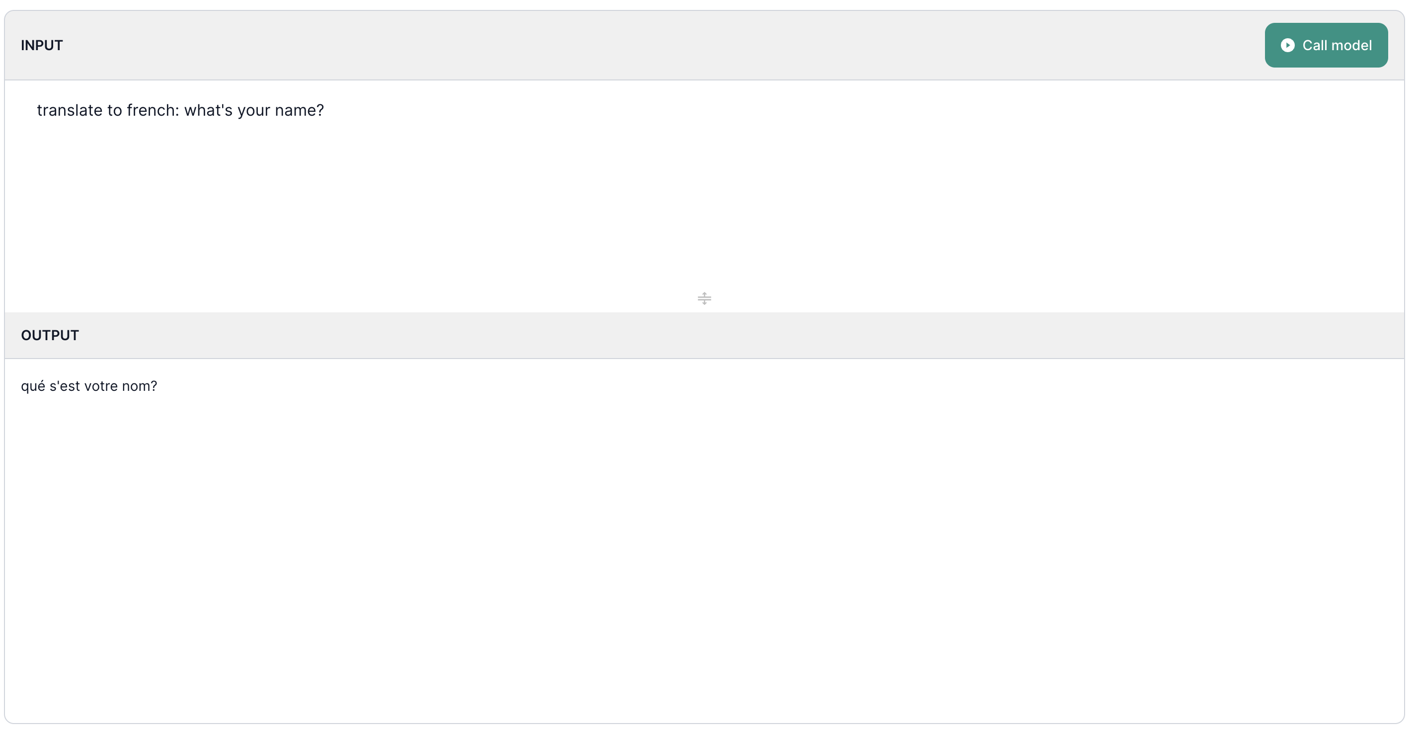 Translation UI