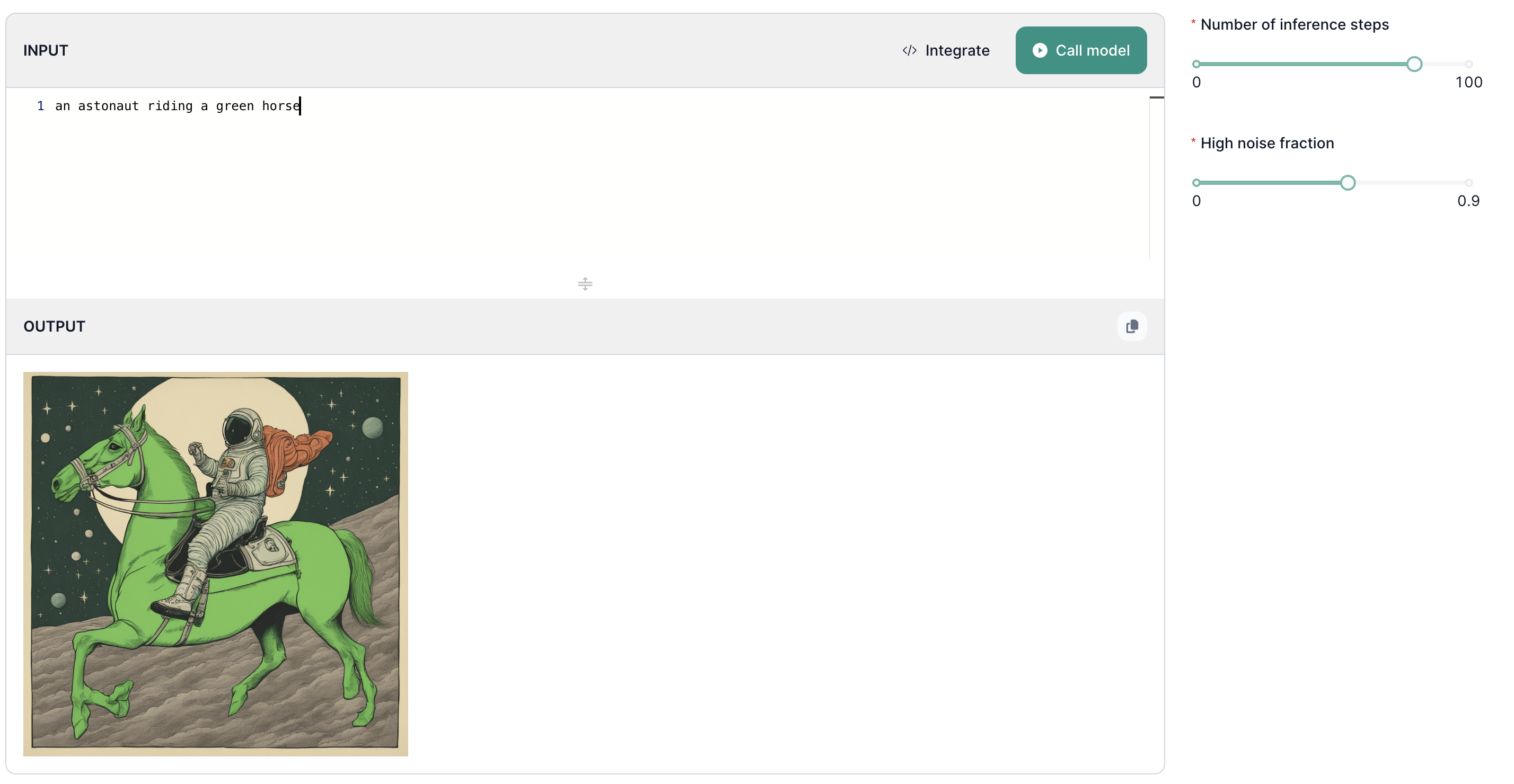 Inference UI - Documentation