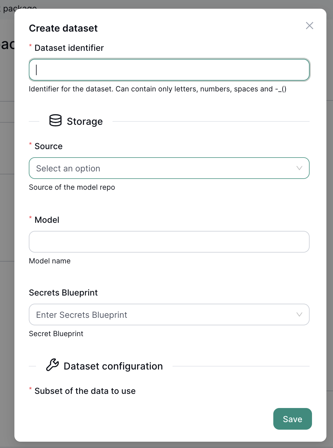 New dataset